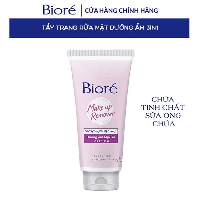 Sữa Tẩy Trang Rửa Mặt Bioré Dưỡng Ẩm Mịn DaSữa Tẩy Trang Rửa Mặt Bioré ...