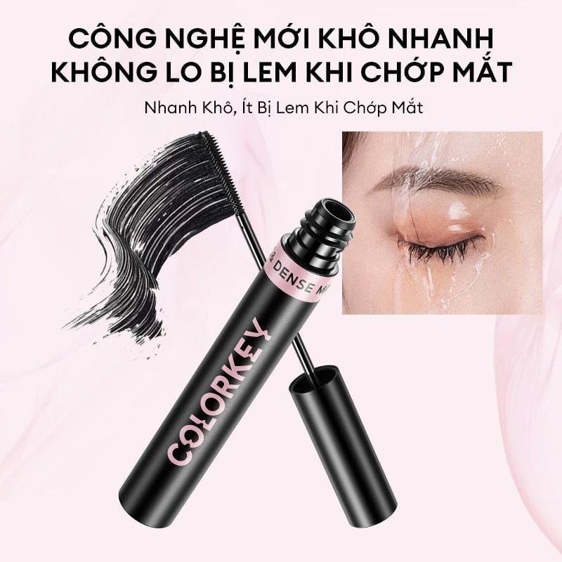 Mascara Giúp Mi Dài & Cong Tự Nhiên Colorkey Mascara