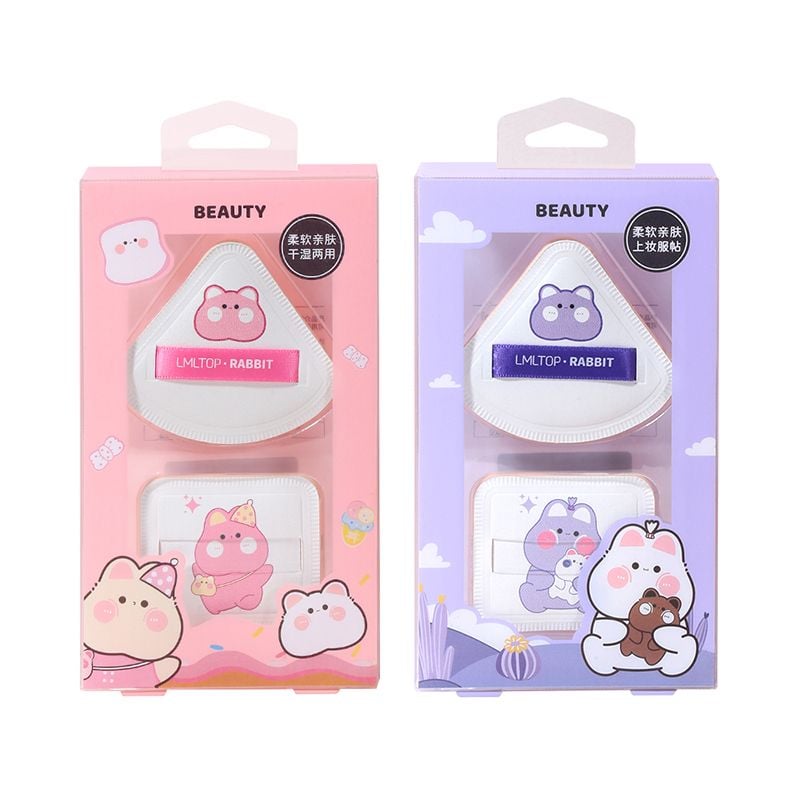 [NHẬP KHẨU] Set Bông Mút Tán Kem Nền, Phấn Nước Tiện Lợi LMLTOP (Mẫu Và Màu Ngẫu Nhiên)