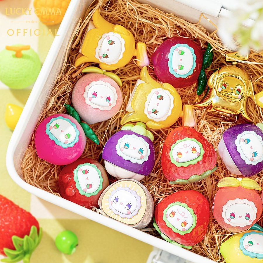 Mô Hình Đồ Chơi Lucky Emma Colorful Sweet Heart Beans Blind Box - MJ-000048