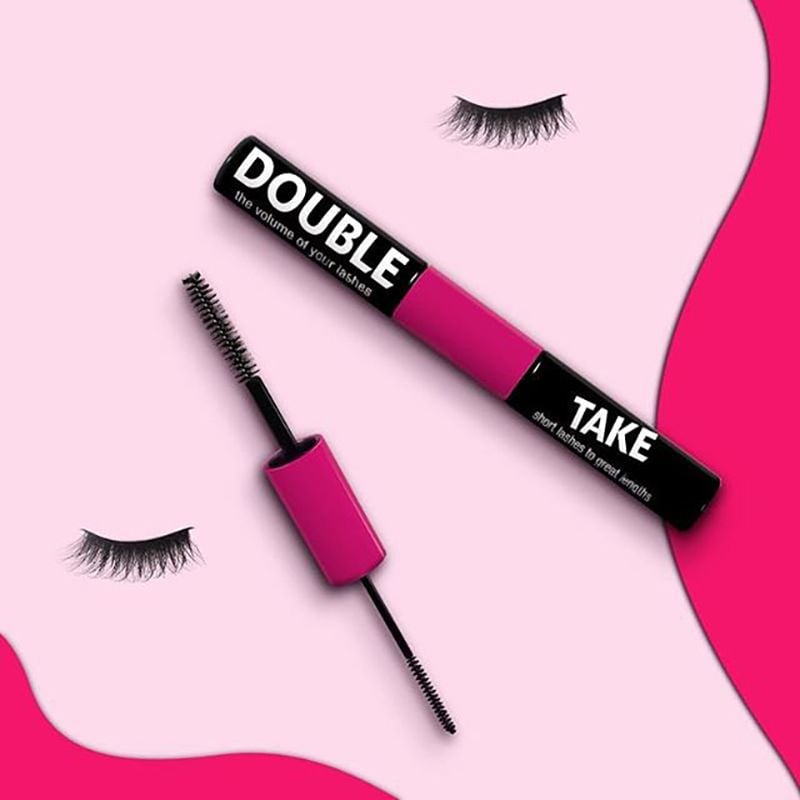 Mascara Hai Đầu Làm Dày Và Cong Mi Silkygirl Double Take Waterproof Duo Mascara 10g