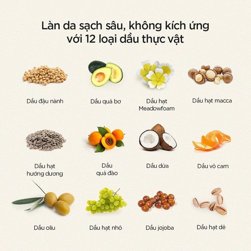 Dầu Tẩy Trang Thuần Chay, Dịu Nhẹ B.O.M Good Bye Make Up Cleansing Oil 200ml