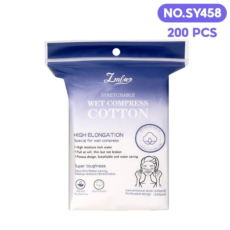 [NHẬP KHẨU] Bông Tẩy Trang LMLTOP Makeup Cotton 3 Lớp Dày Dặn Làm Sạch Da