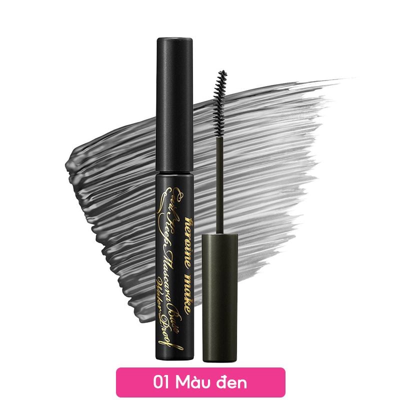 Mascara Lót Nâng Cong Mi Kissme Heroine Make Curl Keep Mascara Base WP 4.5g