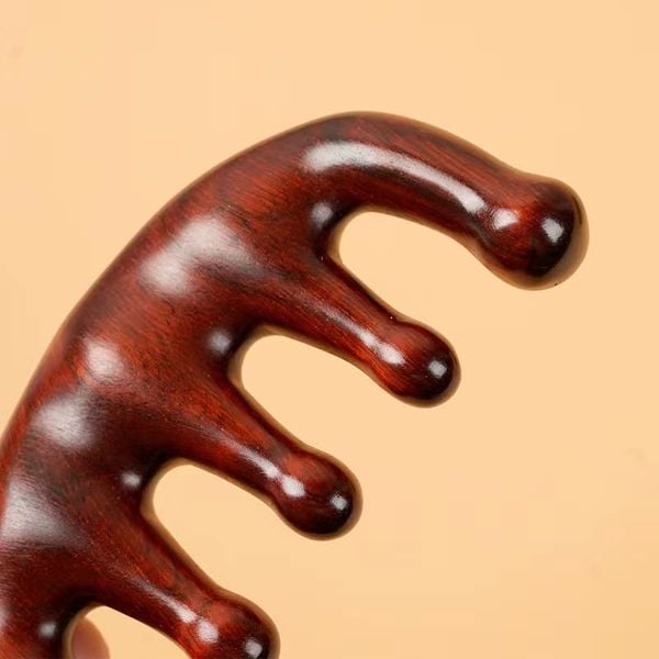  [NHẬP KHẨU] Lược Gỗ Đàn Hương TOOLA Massage Da Đầu Head Massage Comb 