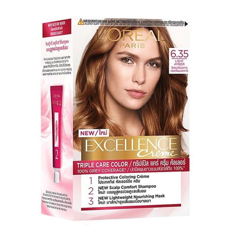Kem Nhuộm Tóc Phủ Bạc L'Oreal Excellence Creme 172ml