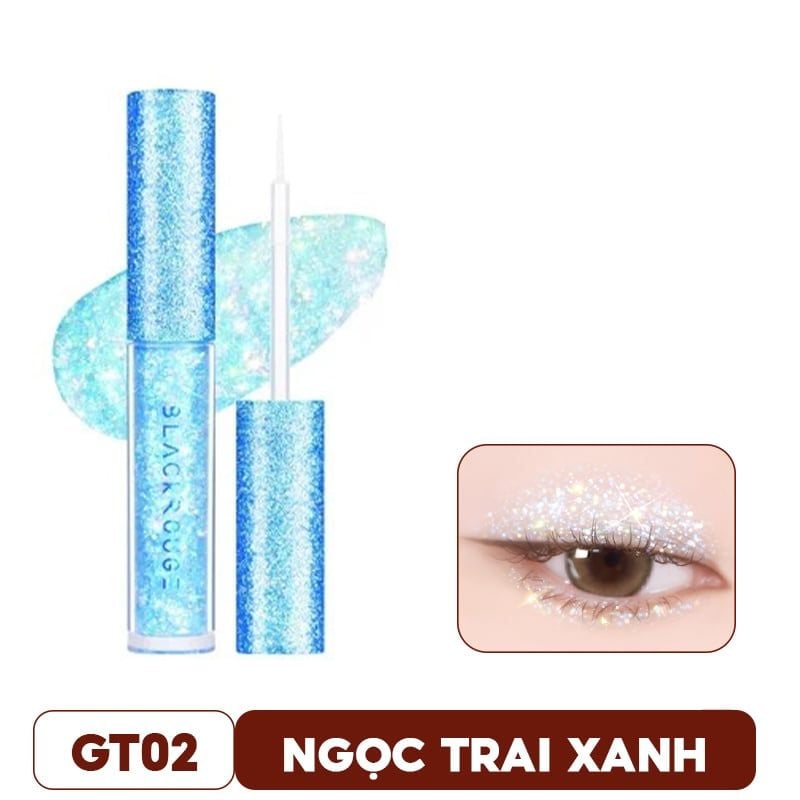 Gel Nhũ Mắt Cho Đôi Mắt Thêm Long Lanh Black Rouge Pearlvely i Glitter 2g