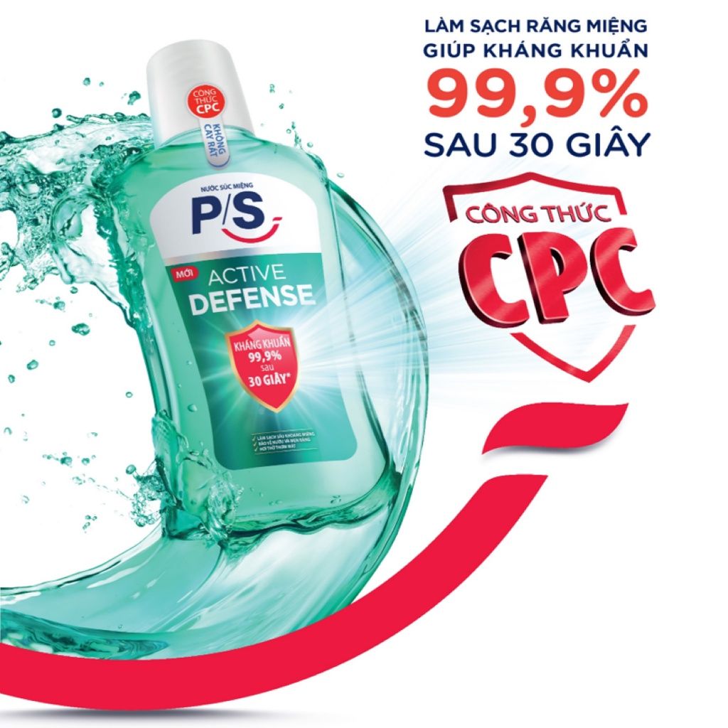 Nước Súc Miệng P/S Kháng Khuẩn