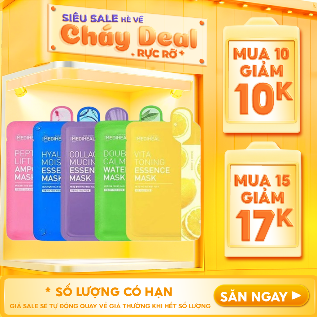Mặt Nạ Mediheal Cấp Ẩm, Dưỡng Sáng Da Mask 20ml