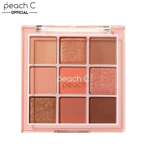 Bảng Phấn Mắt 9 Màu Peach C Soft Mood Eyeshadow Palette