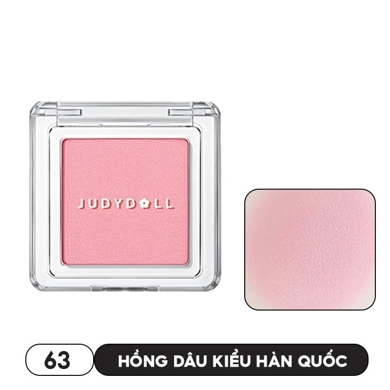 Phấn Má Hồng Đơn Sắc Lên Màu Chuẩn Judydoll Blush Powder