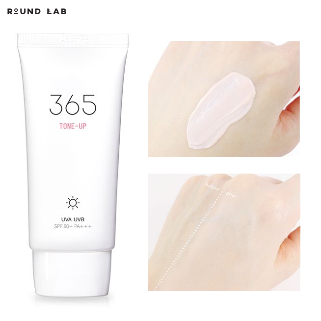 Kem Chống Nắng Roundlab Nâng Tông Da Tự Nhiên, Mỏng Nhẹ 365 Tone-up Sun Cream
