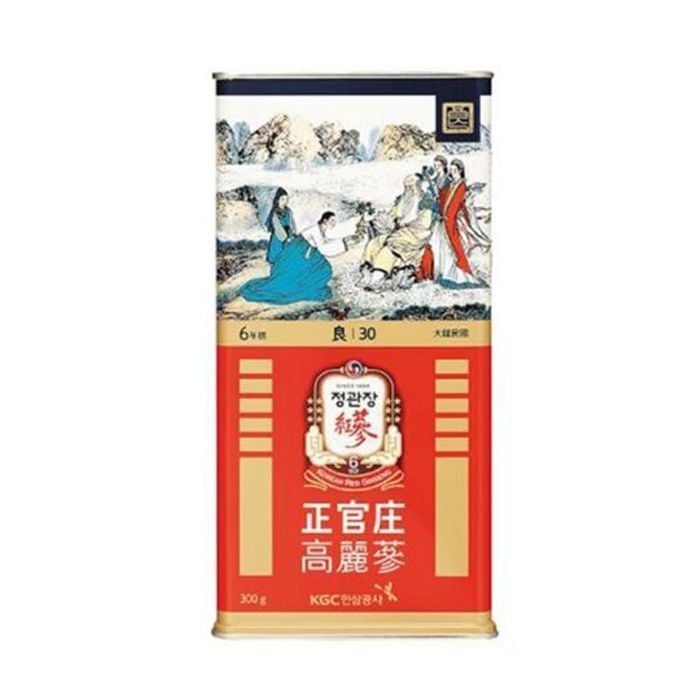 [Hộp 19 Củ] Nhân Sâm Khô Nguyên Củ Cao Cấp Won KGC Korean Red Ginseng Root 300g