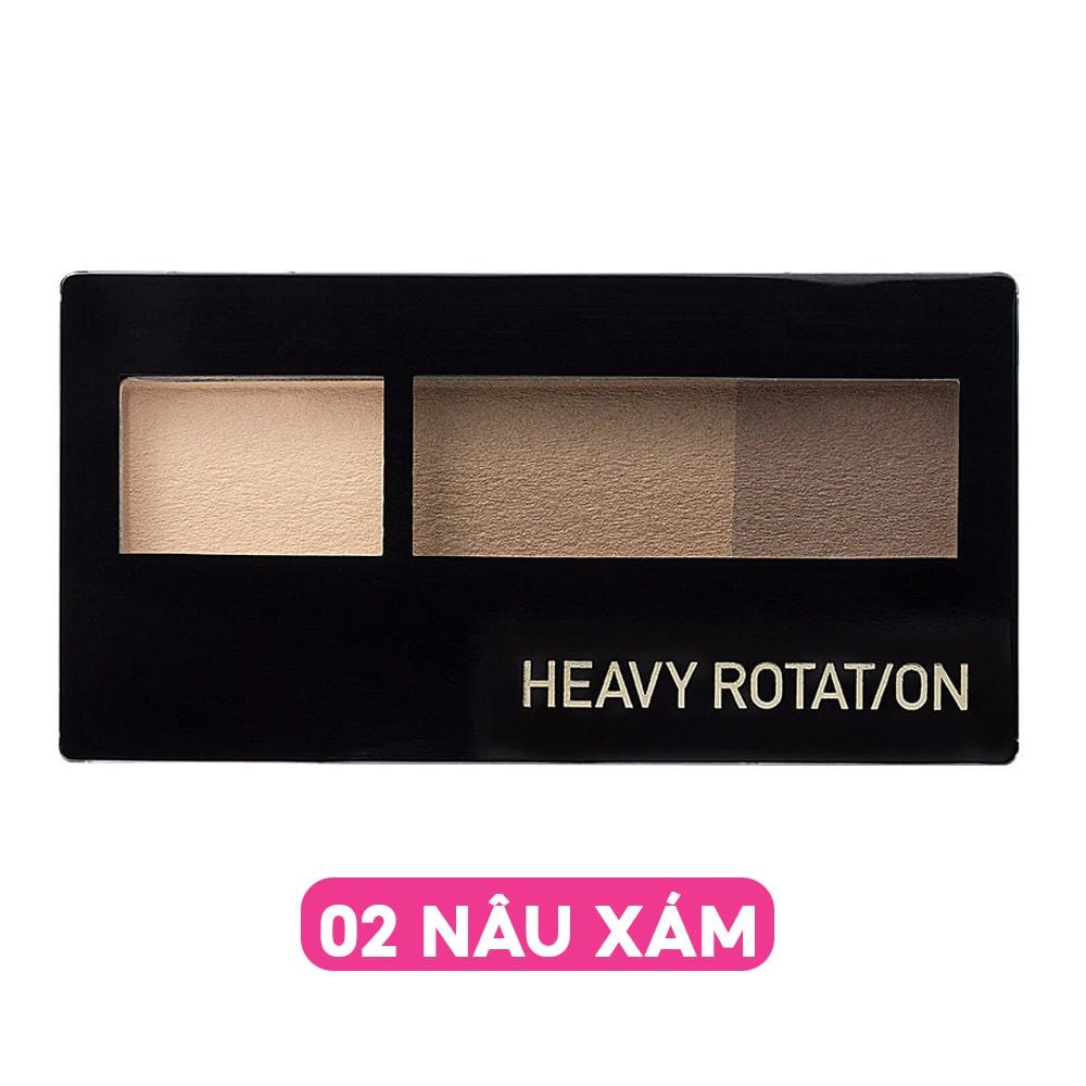 Bột Tán Chân Mày Siêu Mịn, Màu Sắc Tự Nhiên Kissme Heavy Rotation Natural Powder 2.3g