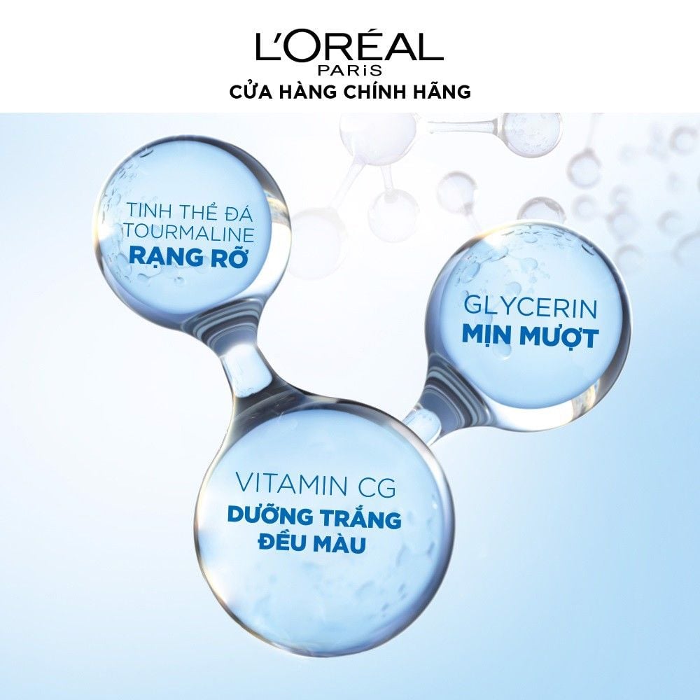 Sữa Rửa Mặt L'Oreal Làm Sáng Mịn Da White Perfect Milky Foam 50ml