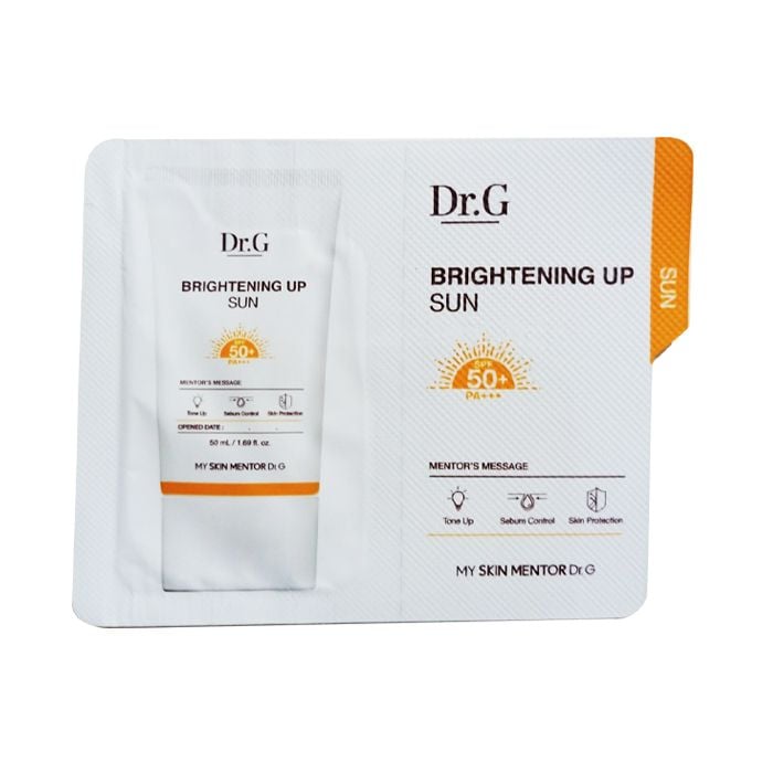Kem Chống Nắng Dr.G Dưỡng Sáng Da, Nâng Tông Tự Nhiên, Kiểm Soát Dầu Brightening Up Sun+ SPF50+ PA+++