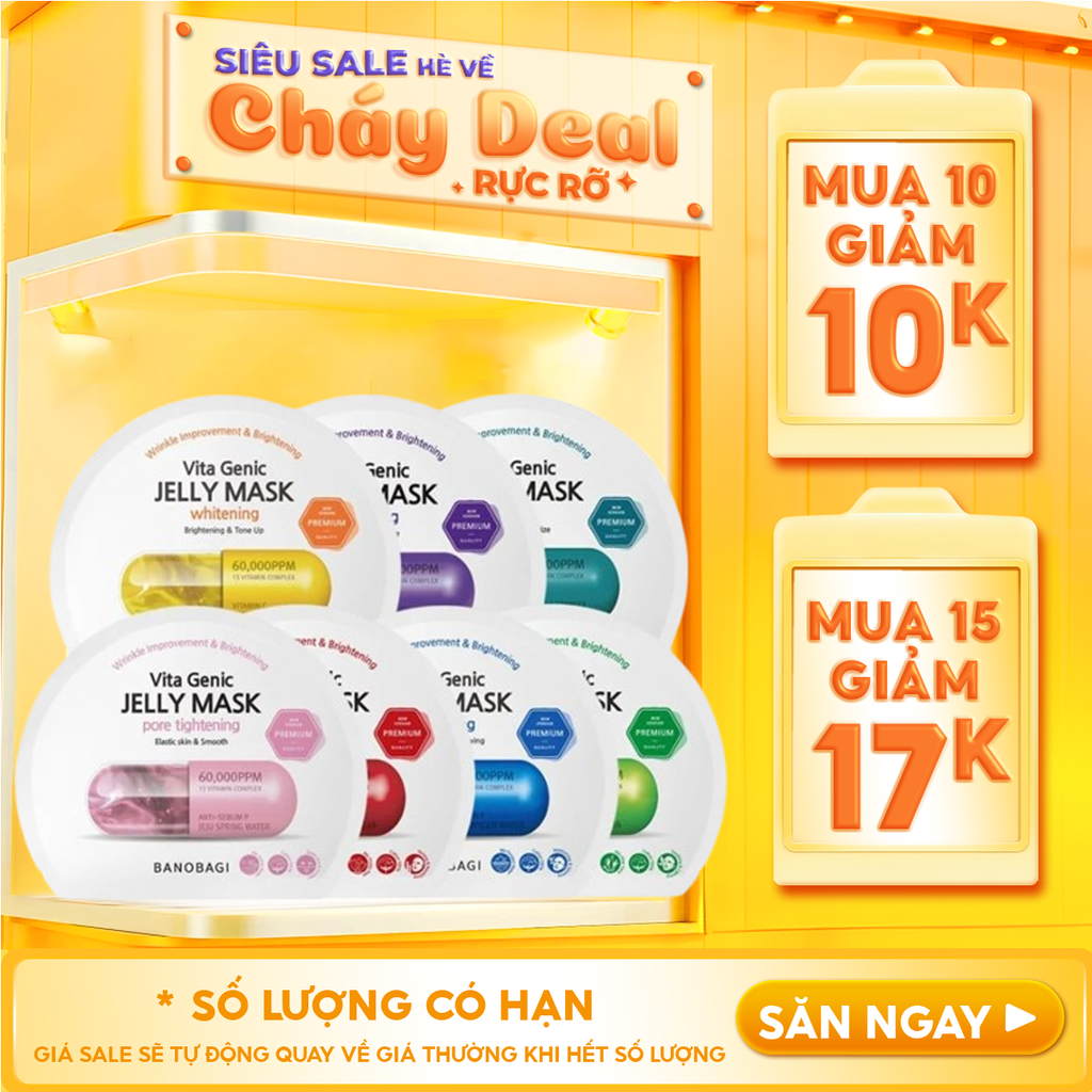 Mặt Nạ Banobagi Dưỡng Da Chuyên Sâu Vita Genic Jelly Mask 30g