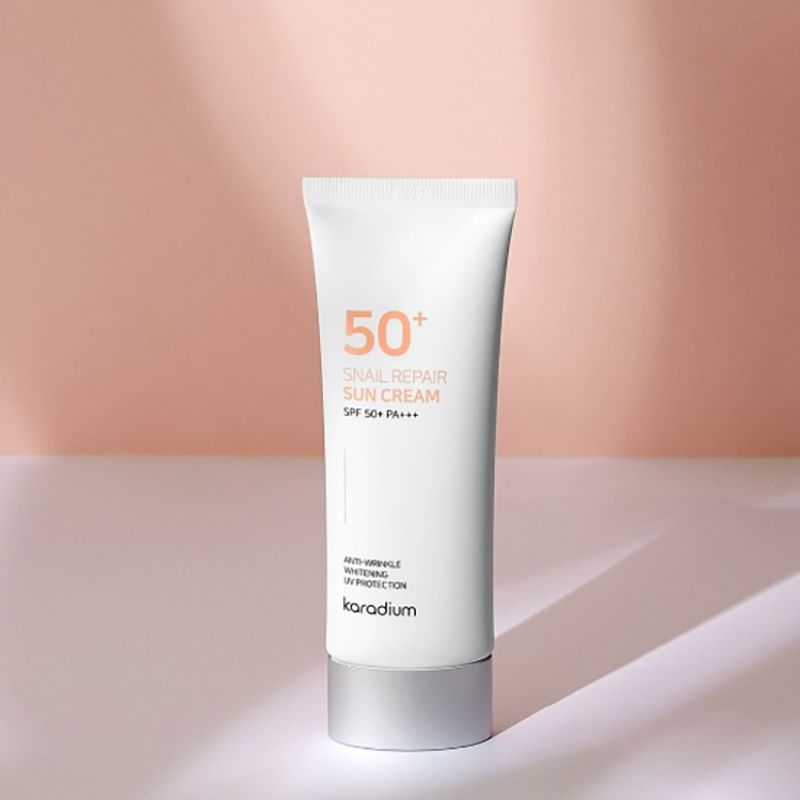 Kem Chống Nắng Chống Trôi, Nâng Tông Da Tự Nhiên Karadium Sun Snail Repair Cream 70ml