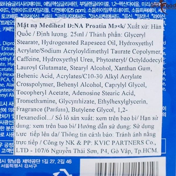 Mặt Nạ Mediheal Dưỡng Ẩm, Hỗ Trợ Dưỡng Trắng, Giảm Mụn Proatin Mask