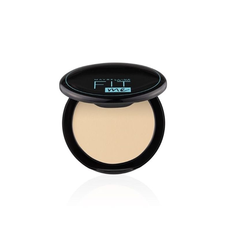 Phấn Phủ Maybelline Dạng Nén Che Phủ Hoàn Hảo, Kiềm Dầu Hiệu Quả Fit Me Matte Poreless Powder SPF32 /PA+++ 6g - Hộp Tròn