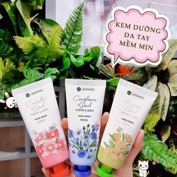 [100ml] Kem Dưỡng Da Tay Cấp Ẩm Hương Hoa Jkosmec Hand Cream