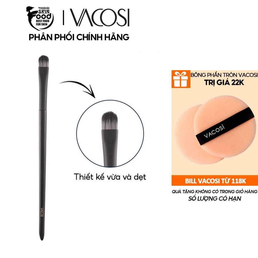 Cọ Che Khuyết Điểm Vacosi Concealer Brush - F09