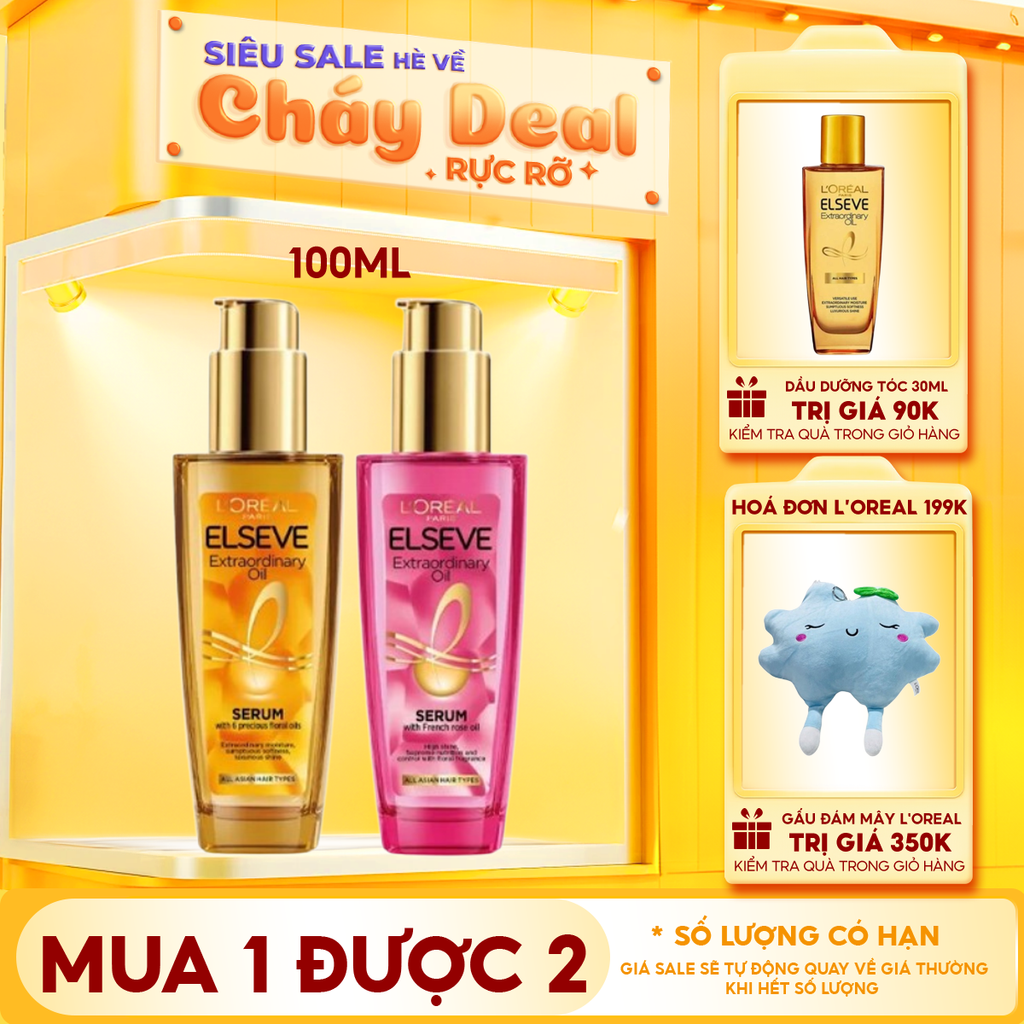 Dầu Dưỡng Tóc L'Oreal Elseve Extraordinary Oil Serum 100ml