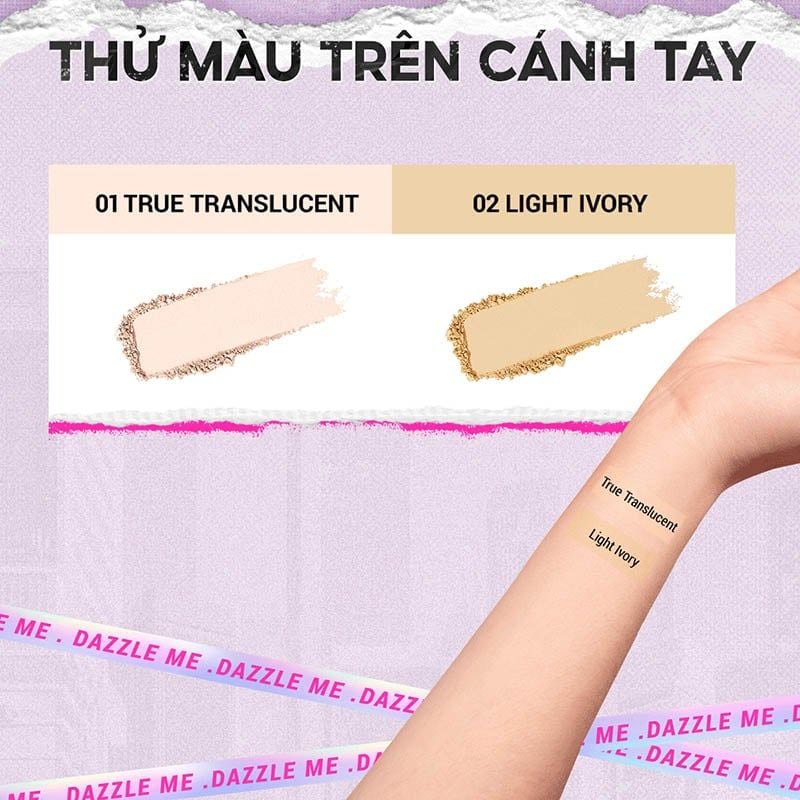 Phấn Phủ DAZZLE ME Dạng Bột Kiềm Dầu Better Than Filter Fixed Loose Powder 8g