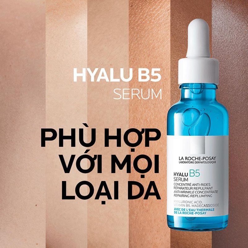 Serum La Roche-Posay Hỗ Trợ Phục Hồi Da, Cấp Ẩm Cho Da Hyalu B5 Serum 30ml