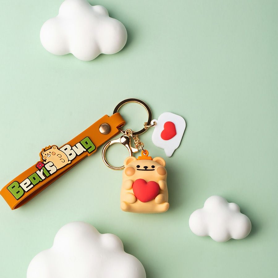 Móc Khóa BearisBug 3D Keychain