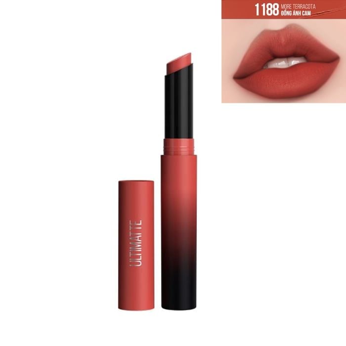 Son Thỏi Lì, Siêu Nhẹ, Mịn Môi Maybelline Ultimatte By Color Sensational Matte Lipstick 1.7g