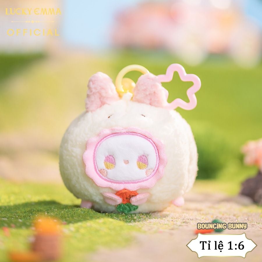 Móc Khóa Gấu Bông Lucky Emma RuaRua Zoo Tuan Tuan Blind Box - MJ-000067