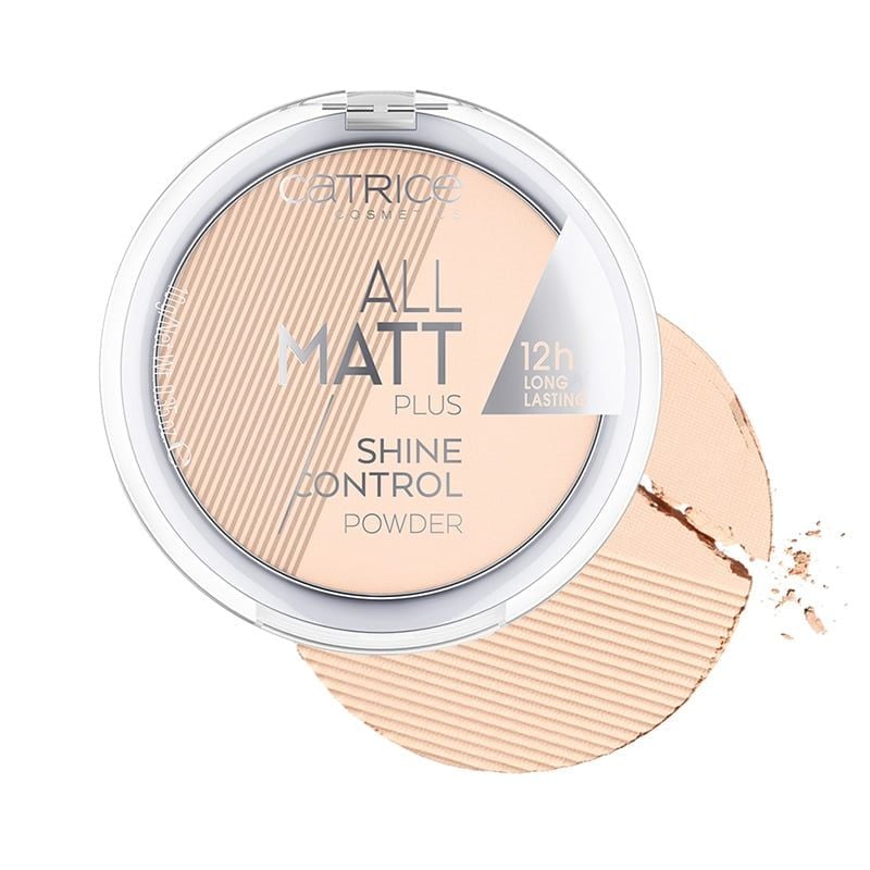 Phấn Phủ Dạng Nén Kiềm Dầu Catrice All Matt Plus Shine Control Powder #010 Transparent 10g