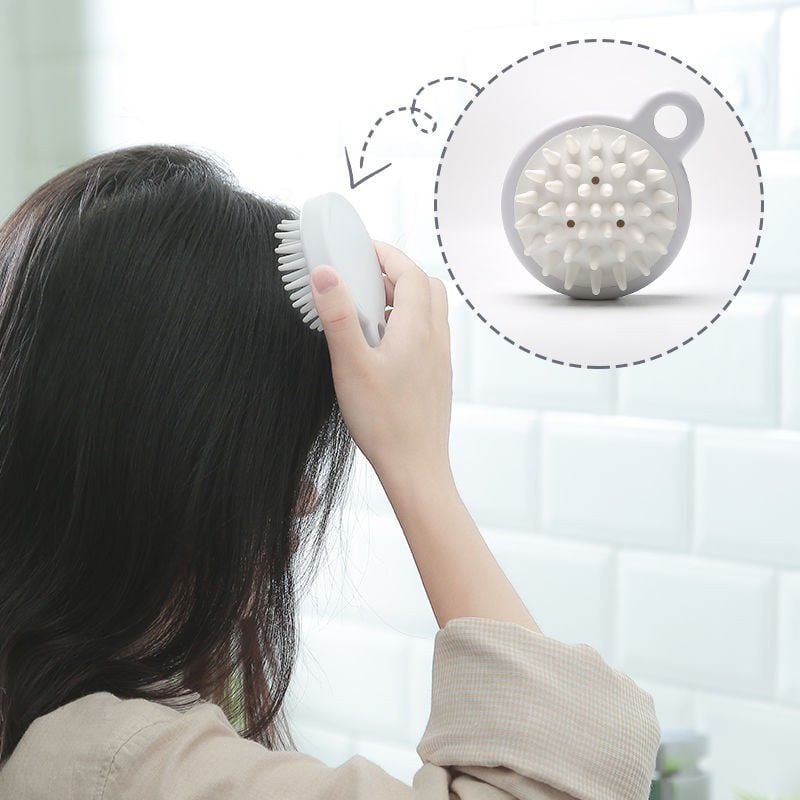 [NHẬP KHẨU] Lược Gội Đầu Giúp Massage Da Đầu Giảm Rụng Tóc TOOLA Scalp Massage Brush - TLA009