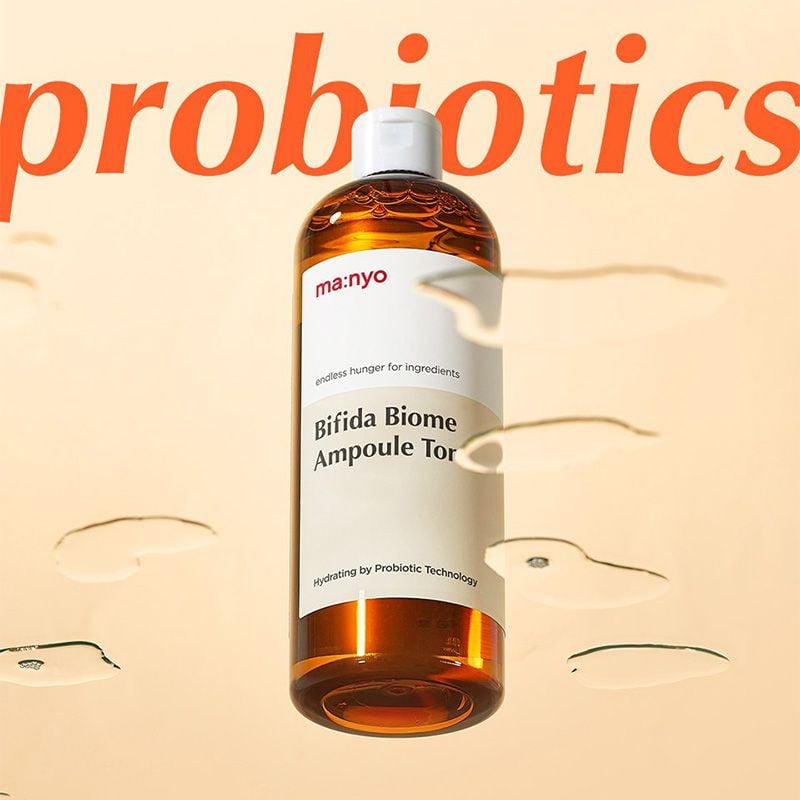 Nước Hoa Hồng Ma:nyo Cấp Ẩm, Làm Dịu Da Bifida Biome Ampoule Toner 210ml