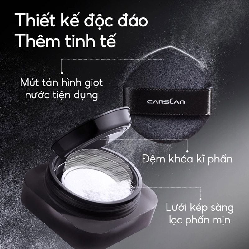 Phấn Phủ Dạng Bột, Kiềm Dầu Carslan Soft Focus Make-up Powder