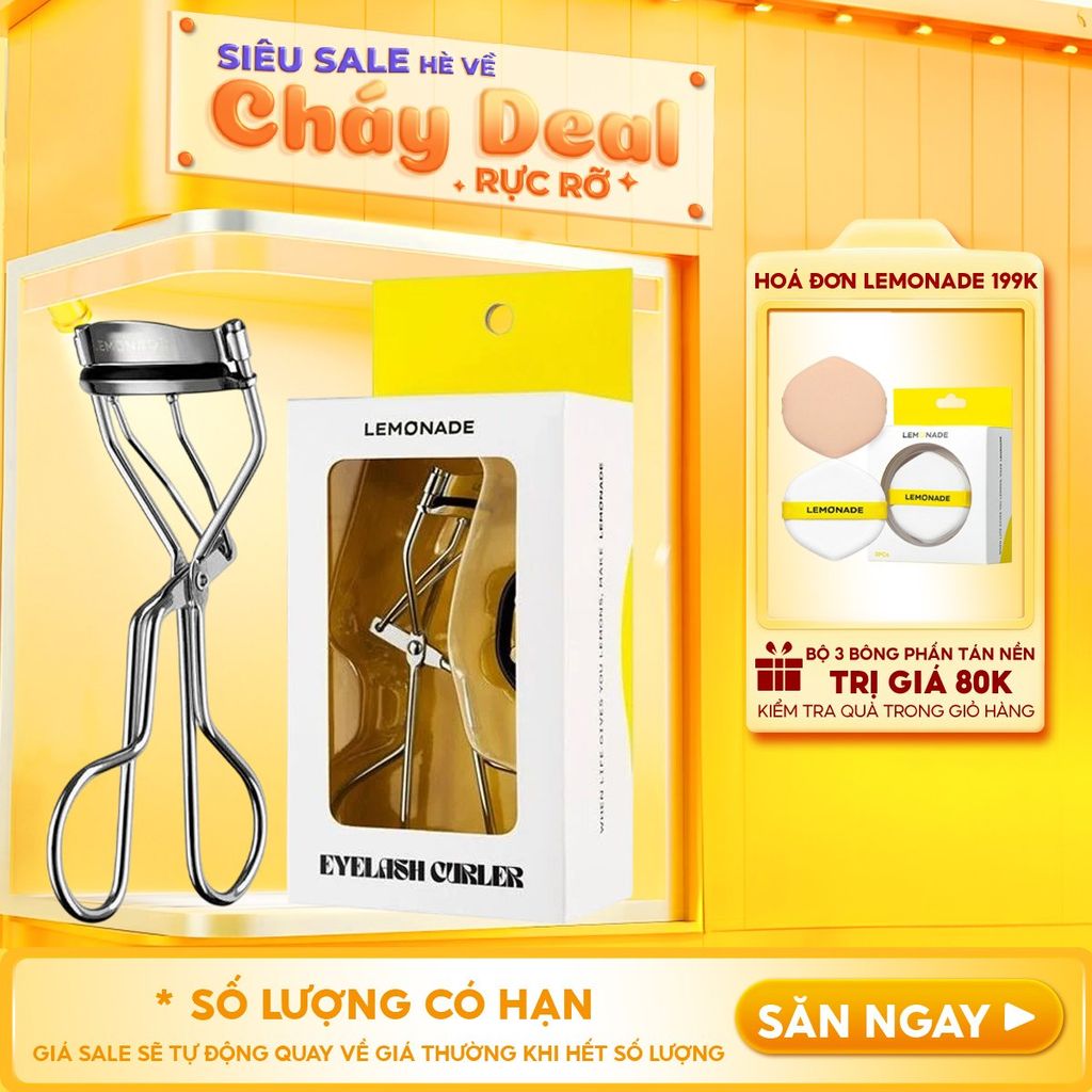 Bấm Mi Cong Lâu Lemonade Eyelash Curler