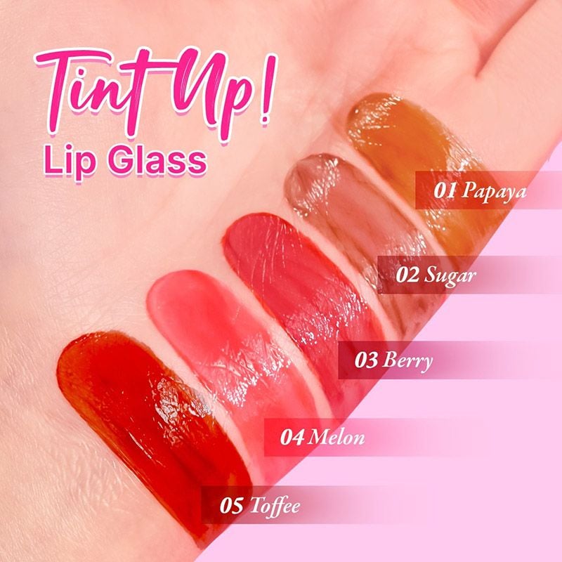Son Tint Bóng Silkygirl Tint Up! Lip Glass 3g