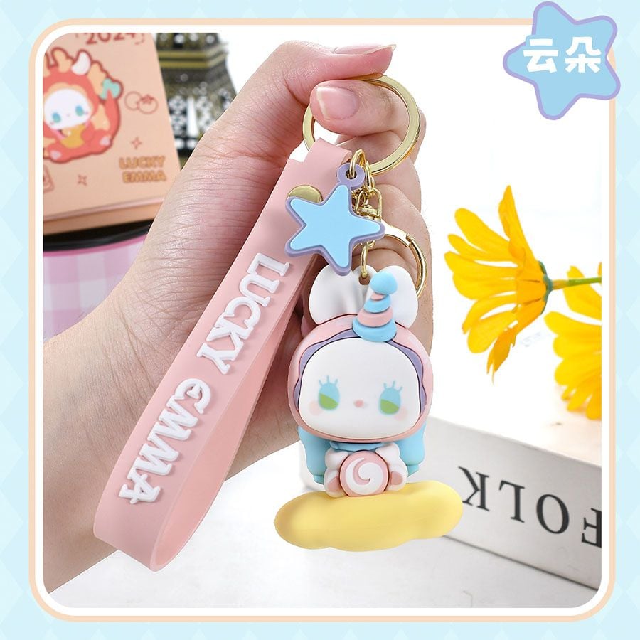 Móc Khóa Lucky Emma Babe Key Chain - BY-00101 (Mẫu ngẫu nhiên)
