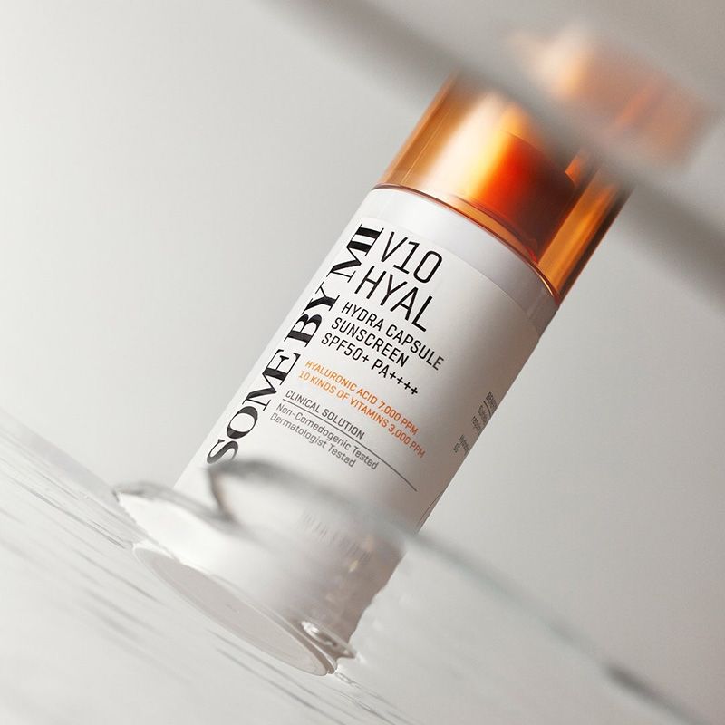 Kem Chống Nắng Some By Mi Dưỡng Ẩm, Làm Dịu Da V10 Hyal Hydra Capsule Suncreen SPF50+ PA++++ 40ml