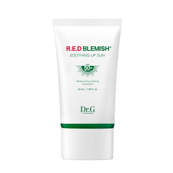 Kem Chống Nắng Dr.G Chống Tia Hồng Ngoại, Quang Phổ Rộng Cho Da Mụn Nhạy Cảm R.E.D Blemish Soothing Up Sun SPF50+ PA++++ 50ml