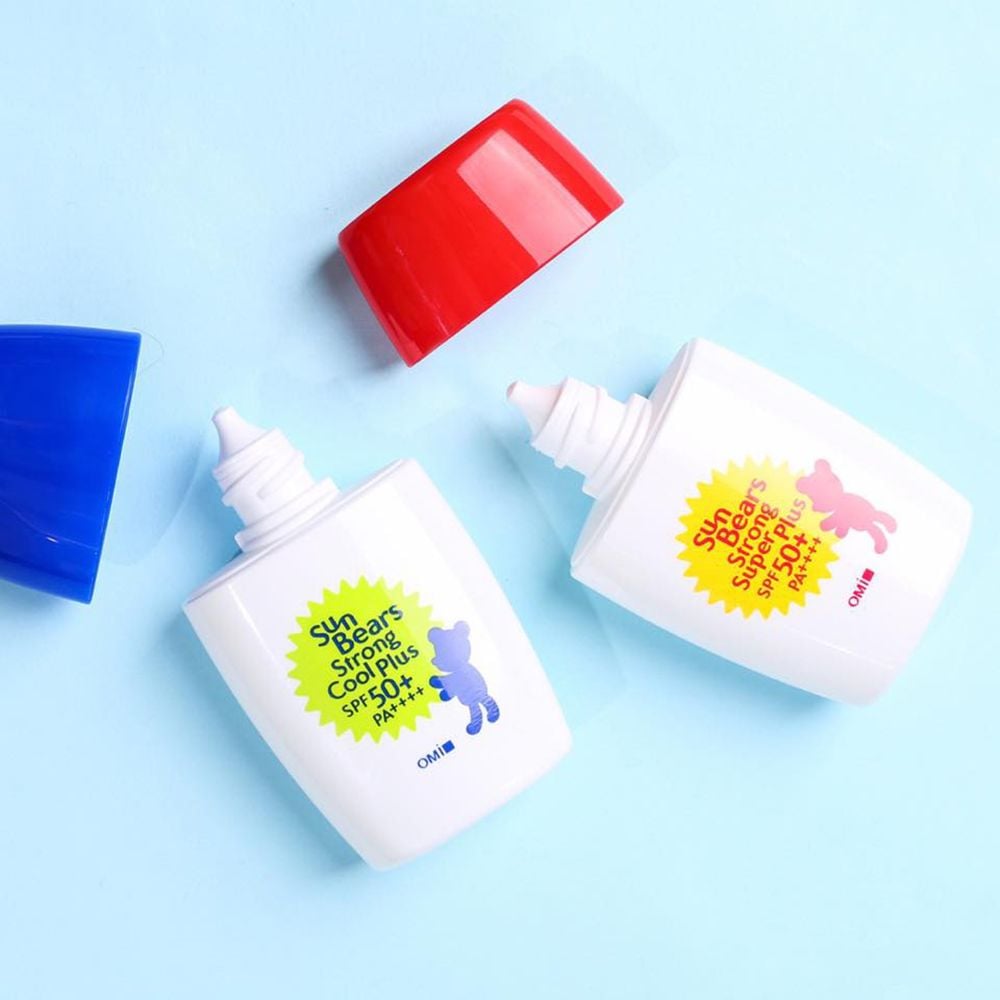 Kem Chống Nắng OMI Dành Cho Da Siêu Nhạy Cảm Sun Bears Strong Super Plus 30g