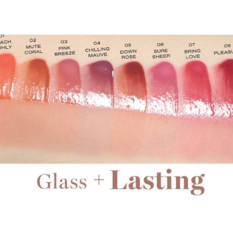 [Màu 1-17] Son Tint Nước Romand Siêu Lì, Lâu Trôi Glasting Water Tint 4g