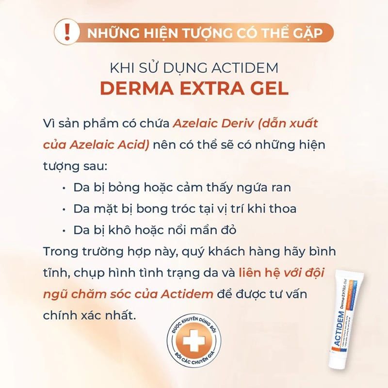 Gel Giảm Mụn, Mờ Thâm Actidem Derma Gel 18g
