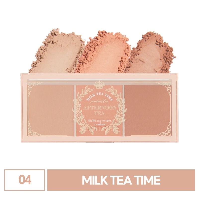 Phấn Má Hồng Đa Năng 3 Ô Màu I'm I'm Afternoon Tea Blusher Palette