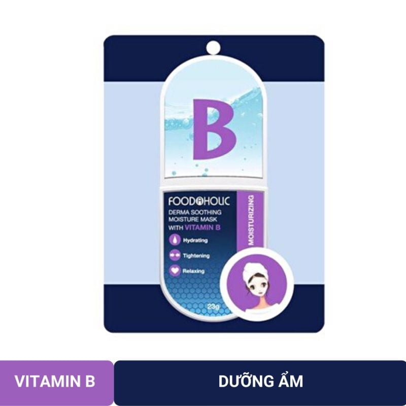 Măt Nạ Giấy Dưỡng Âm, Hỗ Trợ Dưỡng Trắng Da Hàn Quốc Foodaholic Essential Mask (Vitamin A, B, C, D, E, K, Ngọc Trai, Tổ Yến) 23g