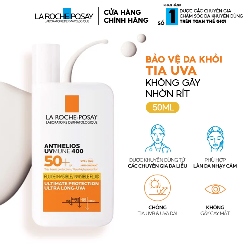Kem Chông Nắng La Roche-Posay Dạng Sữa Cho Da Nhạy Cảm 50ml – THẾ GIỚI  SKINFOOD