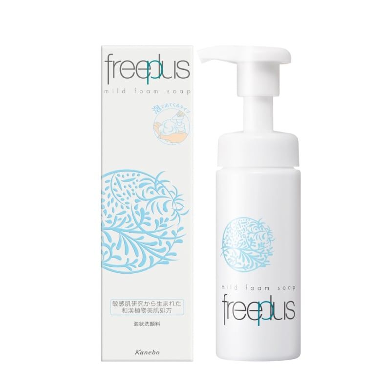 Bọt Rửa Mặt Freeplus Làm Sạch Sâu, Dịu Nhẹ, Dưỡng Ẩm Mild Foam Soap 150ml