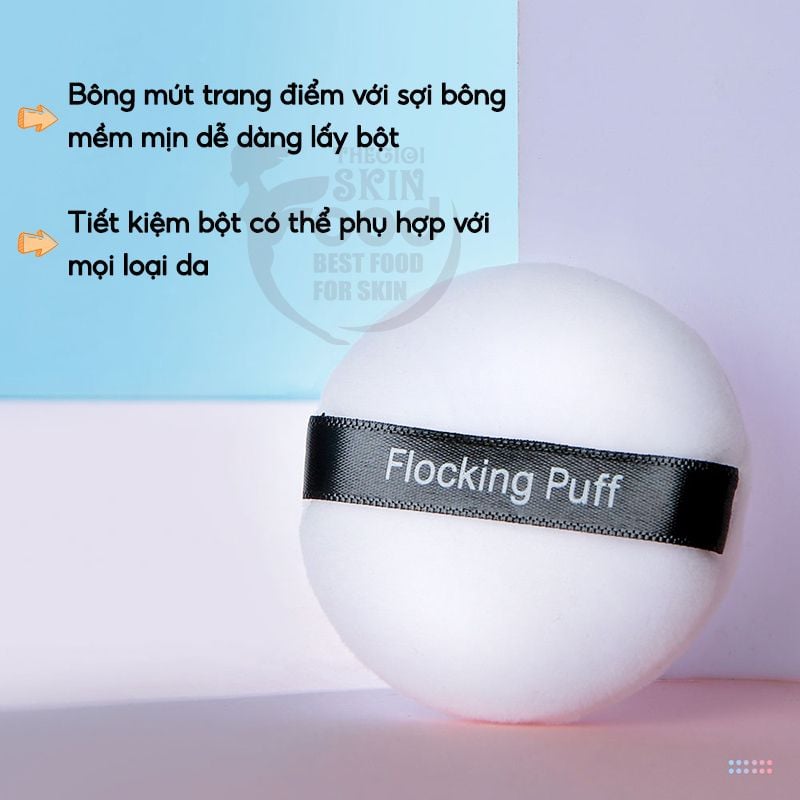 [NHẬP KHẨU] Bông Mút Trang Điểm, Phủ Phấn LMLTOP Makeup Puff A797