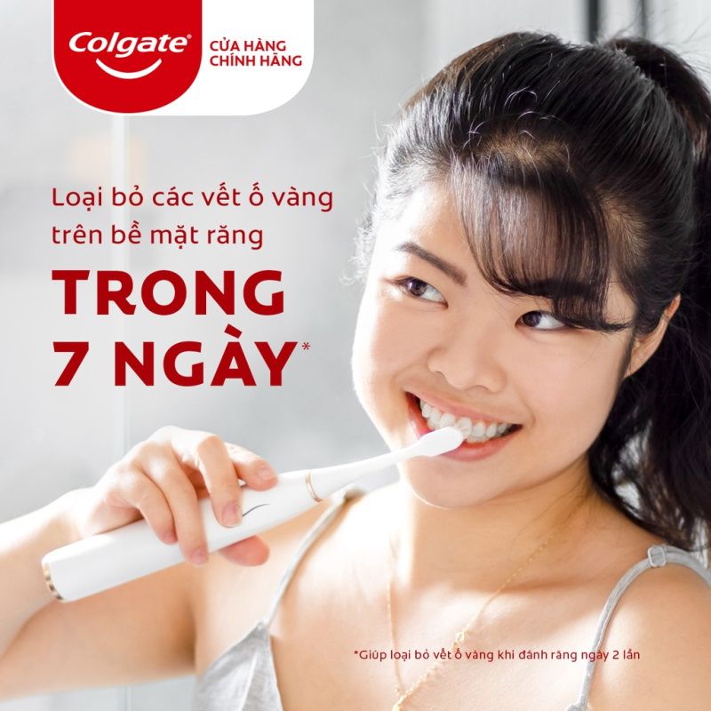 Kem Đánh Răng Giúp Trắng Sáng, Giảm Ố Vàng Colgate Optic White Plus Shine 100g